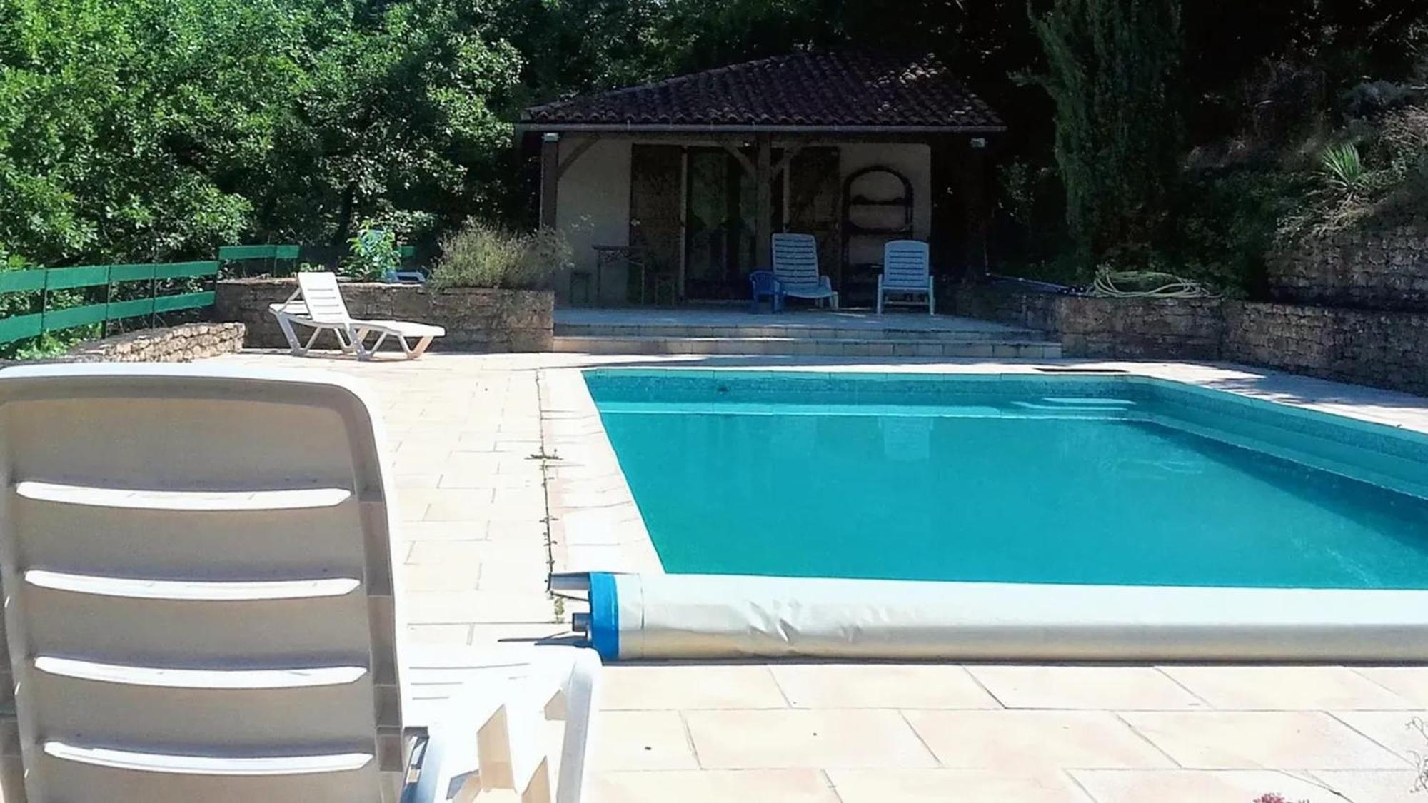 Villa Confortable A Milhars Avec Piscine Privee Esterno foto