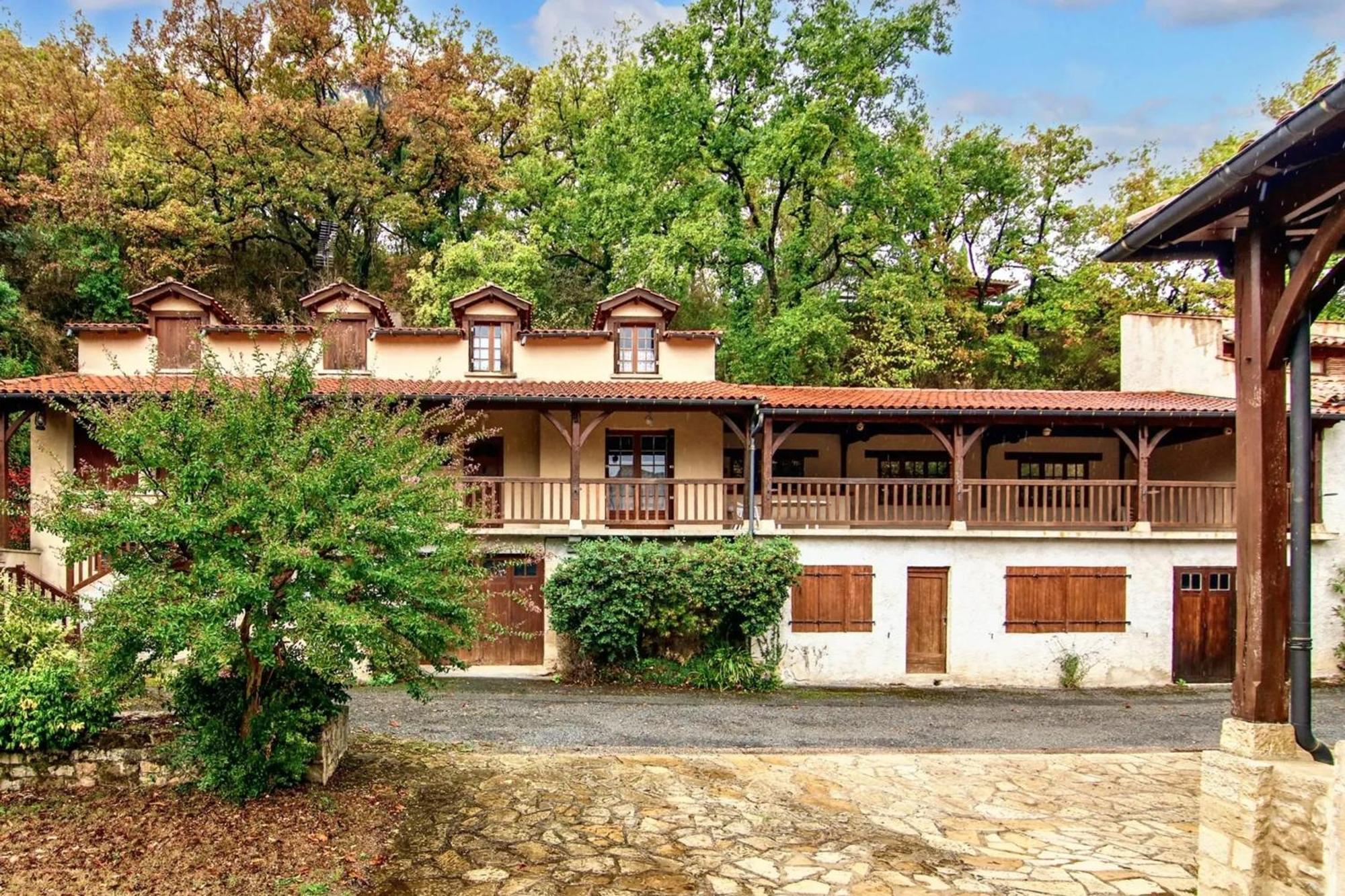 Villa Confortable A Milhars Avec Piscine Privee Esterno foto